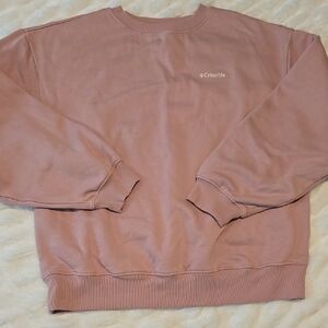 Columbia Women's Dusty Rose Crewneck Sweatshirt